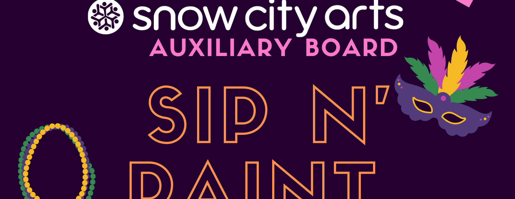 SCA Auxiliary Board Sip N' Paint